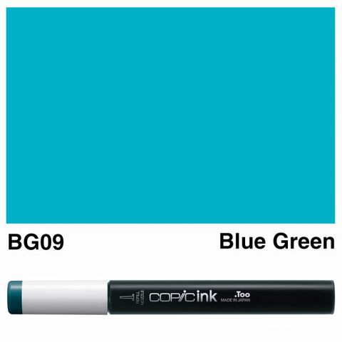 COPIC INK BG09 BLUE GREEN NEW BOTTLE