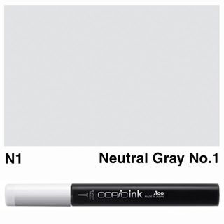 COPIC INK N1 NEUTRAL GRAY NO 1