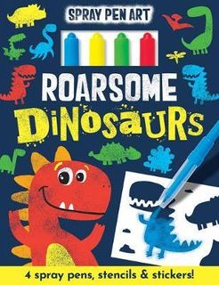 ROARSOME DINOSAURS SPRAY PEN ART