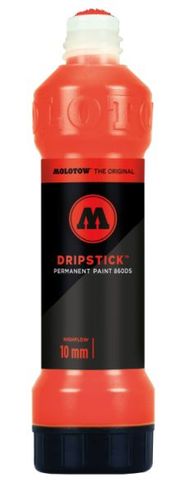 MOLOTOW DRIPSTICK PAINT 10MM TRAFFIC RED