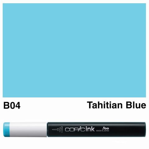COPIC INK B04 TAHITIAN BLUE NEW BOTTLE