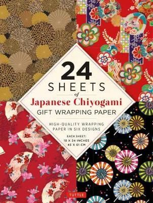 ORIGAMI PAPER CHIYOGAMI PRINTS 24 SHEETS