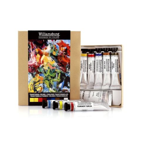 WILLIAMSBURG OIL TRADITIONAL PAINTING SET 9