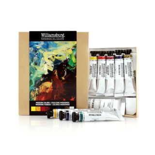 WILLIAMSBURG OIL MODERN PAINTING SET 9