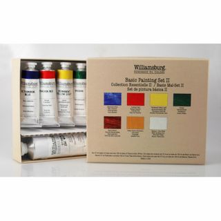 WILLIAMSBURG OIL BASIC PAINTING II 6X37ML, 1X150ML