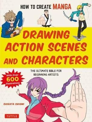 MANGA DRAWING ACTION SCENES AND CHARACTERS