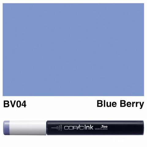 COPIC INK BV04 BLUE BERRY NEW BOTTLE