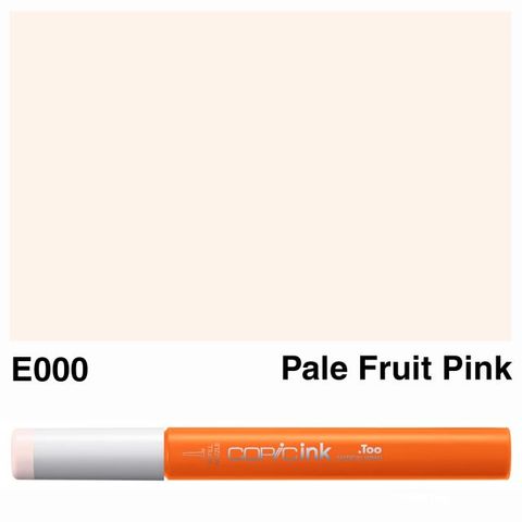 COPIC INK E000 PALE FRUIT PINK NEW BOTTLE