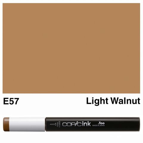 COPIC INK E57 LIGHT WALNUT NEW BOTTLE