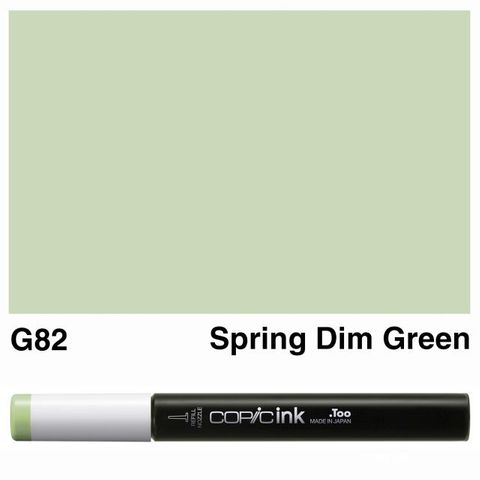 COPIC INK G82 SPRING DIM GREEN NEW BOTTLE