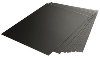 ESSDEE SCRAPERBOARD BLACK 502X305MM SHT