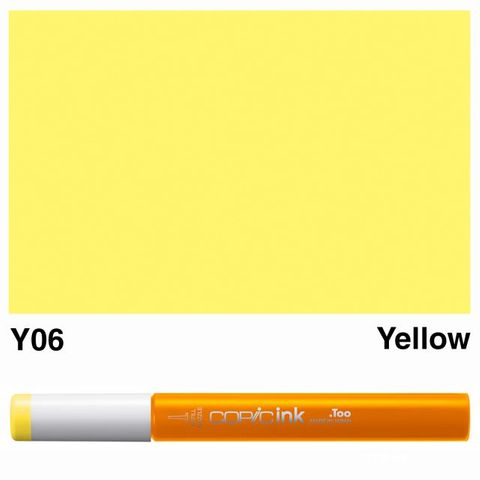COPIC INK Y06 YELLOW NEW BOTTLE