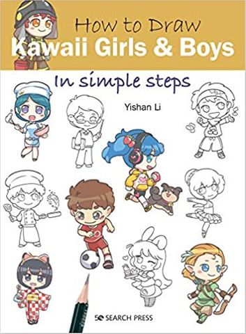 HOW TO DRAW KAWAII GIRLS AND BOYS