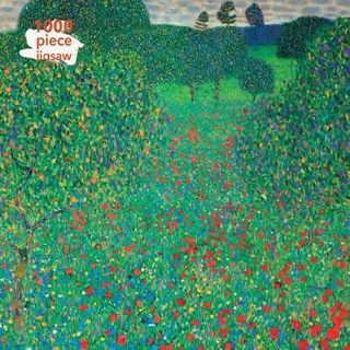 GUSTAV KLIMT POPPY FIELD 1000 PIECE JIGSAW