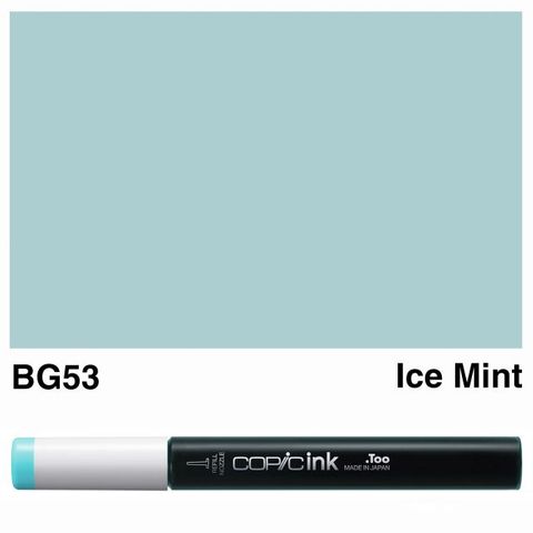 COPIC INK BG53 ICE MINT NEW BOTTLE