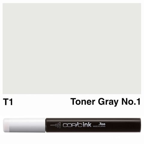 COPIC INK T1 TONER GRAY NO 1 NEW BOTTLE