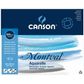 CANSON MONTVAL WATERCOLOUR BLOCK 300G CP 40 X 50CM