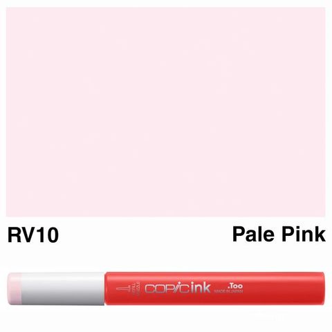 COPIC INK RV10 PALE PINK NEW BOTTLE