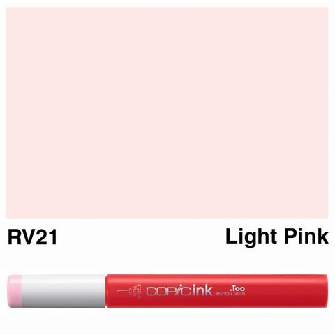 COPIC INK RV21 LIGHT PINK NEW BOTTLE