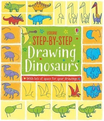 STEP BY STEP DRAWING BOOK DINOSAURS
