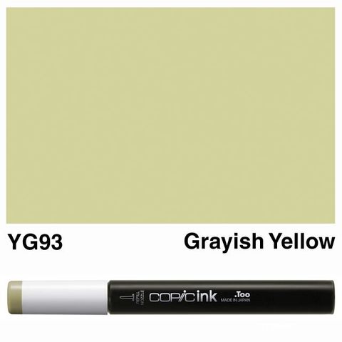 COPIC INK YG93 GRAYISH YELLOW