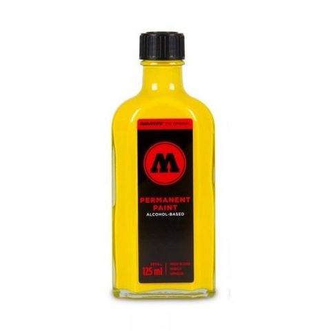 MOLOTOW PERMANENT PAINT REFILL 125ML ZINC YELLOW