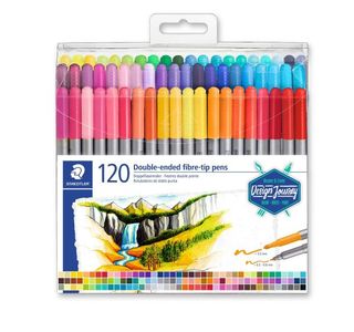 STAEDTLER DESIGN JOURNEY DOUBLE-ENDED PEN SET 120