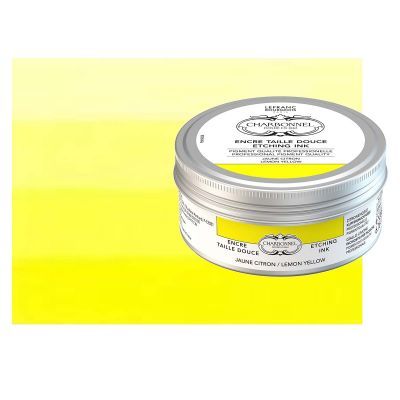 CHARBONNEL ETCHING INK 200ML TIN S4 LEMON YELLOW