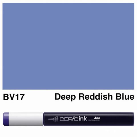 COPIC INK BV17 DEEP REDDISH BLUE NEW BOTTLE