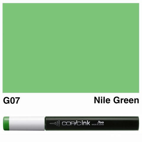 COPIC INK G07 NILE GREEN NEW BOTTLE