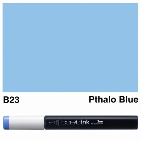 COPIC INK B23 PHTHALO BLUE NEW BOTTLE