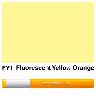 COPIC INK FY1 FLUORESCENT YELLOW ORANGE