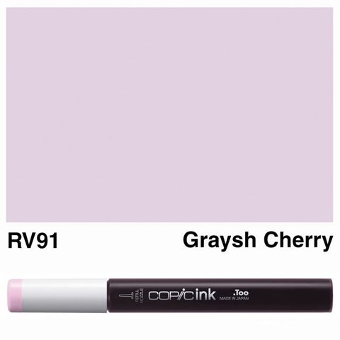 COPIC INK RV91 GRAYISH CHERRY NEW BOTTLE