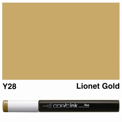 COPIC INK Y28 LIONET GOLD NEW BOTTLE