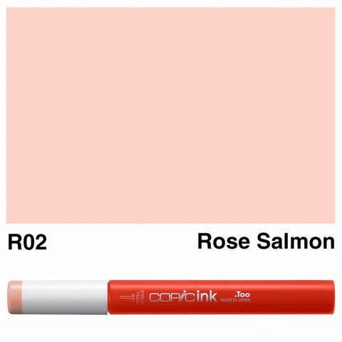 COPIC INK R02 ROSE SALMON NEW BOTTLE