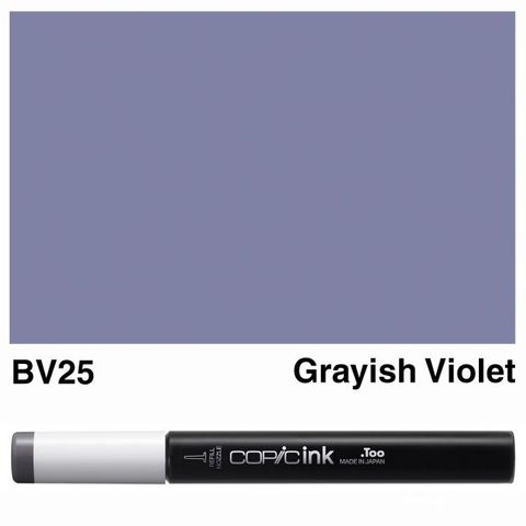 COPIC INK BV25 GRAYISH VIOLET NEW BOTTLE