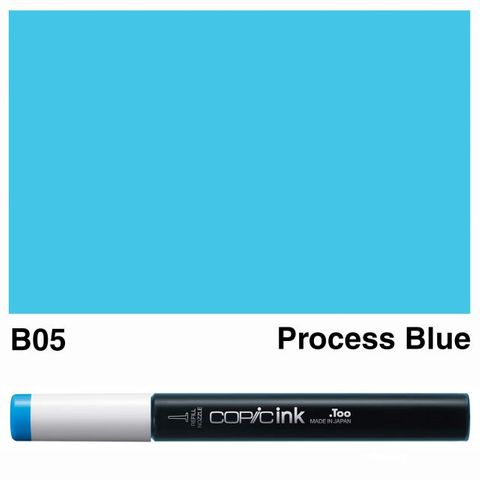 COPIC INK B05 PROCESS BLUE NEW BOTTLE