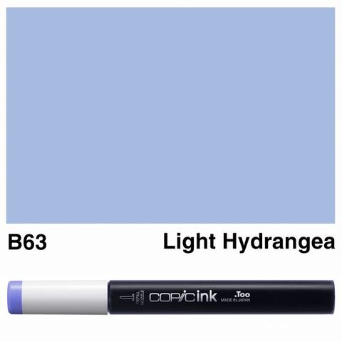 COPIC INK B63 LIGHT HYDRANGEA NEW BOTTLE