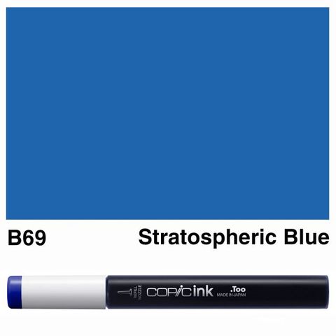 COPIC INK B69 STRATOSPHERIC BLUE NEW BOTTLE