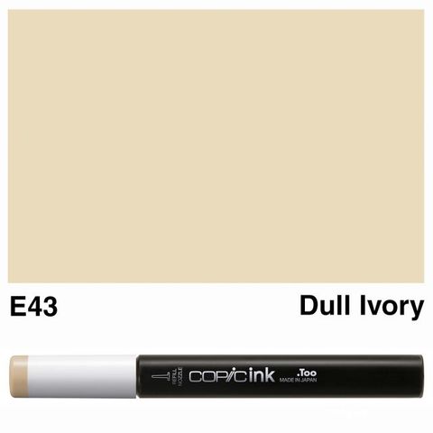 COPIC INK E43 DULL IVORY NEW BOTTLE