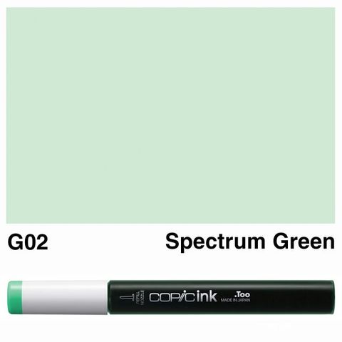 COPIC INK G02 SPECTRUM GREEN NEW BOTTLE