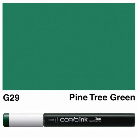 COPIC INK G29 PINE TREE GREEN NEW BOTTLE