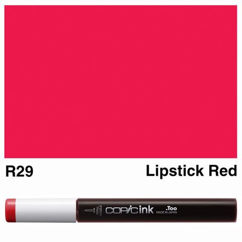 COPIC INK R29 LIPSTICK RED NEW BOTTLE