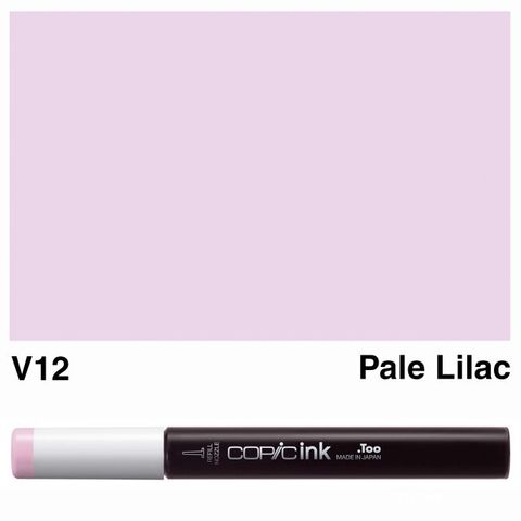 COPIC INK V12 PALE LILAC NEW BOTTLE