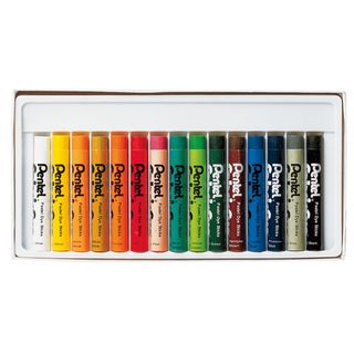 PENTEL FABRIC FUN PASTEL DYE STICKS PKT 15