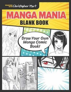 MANGA MANIA BLANK BOOK