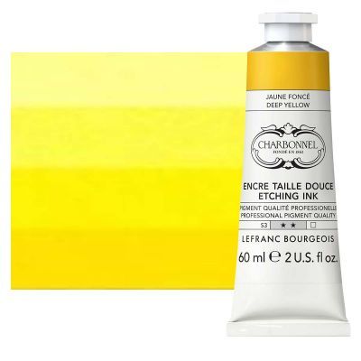 CHARBONNEL ETCHING INK 60ML DEEP YELLOW S3