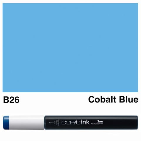 COPIC INK B26 COBALT BLUE NEW BOTTLE