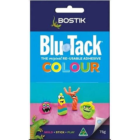 BOSTIK BLU TACK 75GM COLOUR