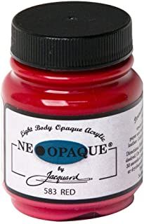 JACQUARD NEOPAQUE PAINT 66.54ML RED